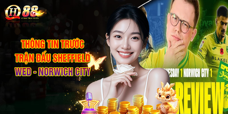 Nhận Định Sheffield Wed - Norwich City, Đọc Tỷ Lệ Soi Kèo 1 Thông Tin Trước Trận Đấu Sheffield Wed - Norwich City